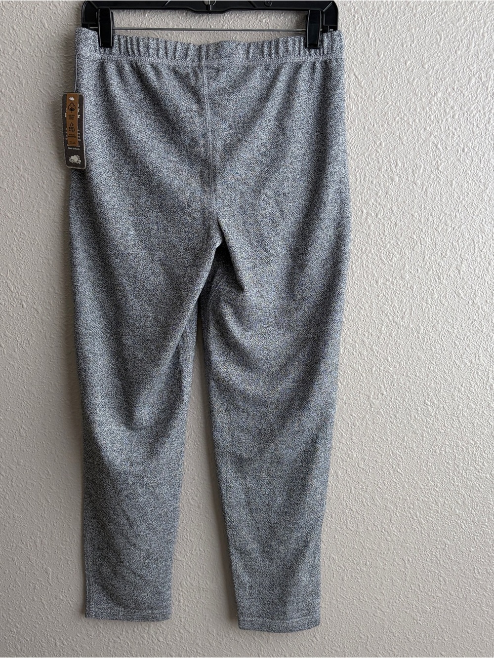 NEW Roots Gray Easy Ankle Sweatpants Organic Cotton Salt & Pepper - NWT - Picture 2 of 11